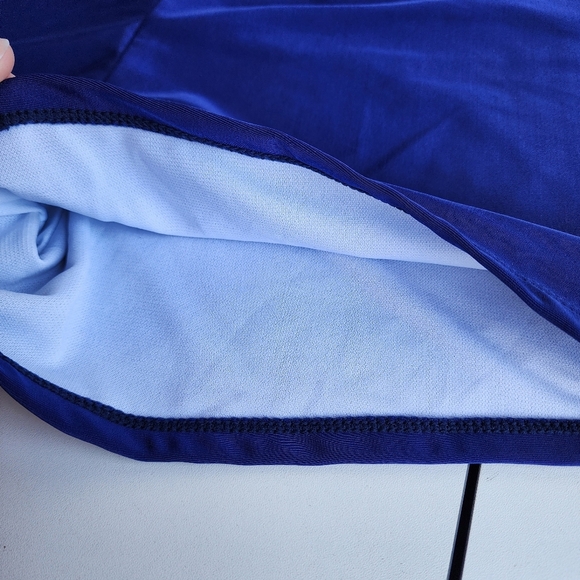 NWOT Women's Swim Shorts Board Swimwear 3" Blue Stretch Plus Size 20W - Picture 2 of 10